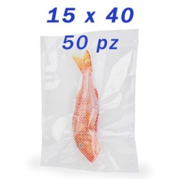 BUSTE SOTTOVUOTO 15x40 conf. X 50 pz