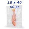 BUSTE SOTTOVUOTO 15x40 conf. X 50 pz