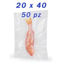 BUSTE SOTTOVUOTO 20x40 conf. X 50 pz