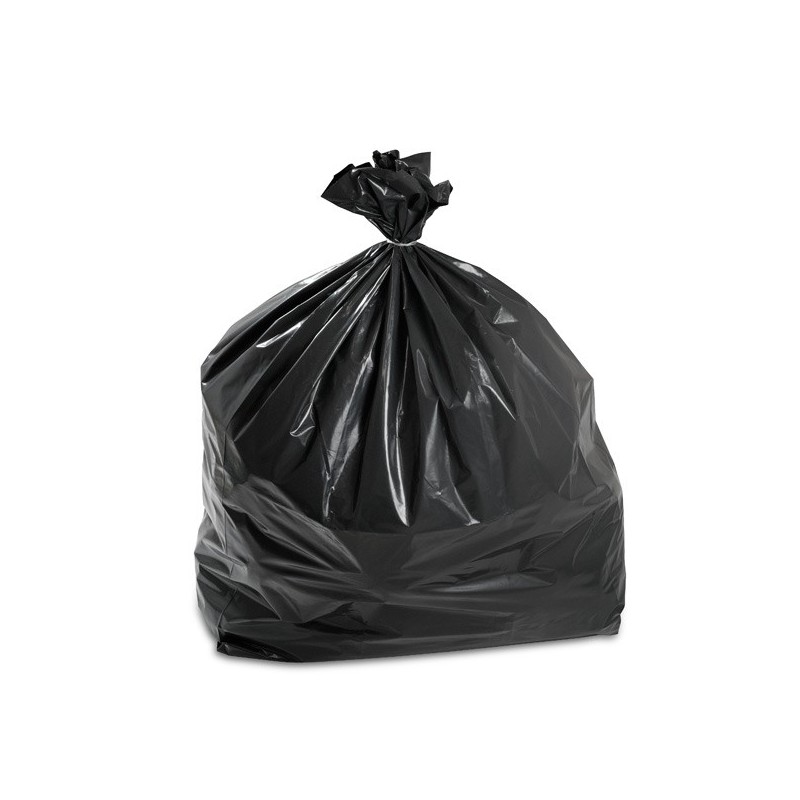 BUSTE SPAZZATURA NERE CM 80x110 Rotolo KG 1