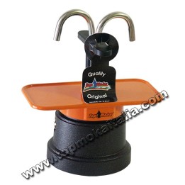 CAFFETTIERA MINI MOKA 2 TAZZA TEFLON COLORE ARANCIO