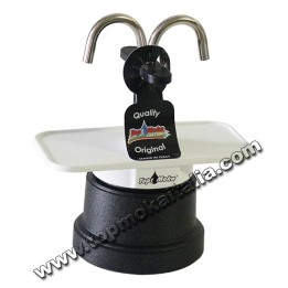 CAFFETTIERA MINI MOKA 2 TAZZA TEFLON COLORE BIANCA