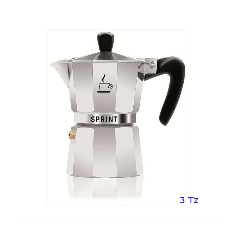 CAFFETTIERA MOKA ALLUMINIO SPRINT 3 Tz