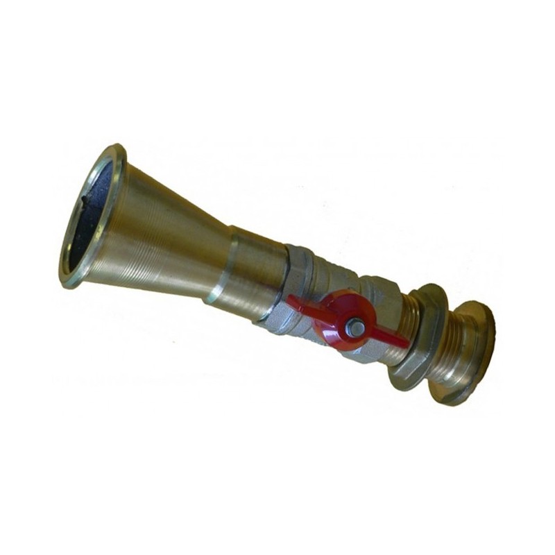 CAMPANA OTTONE CON RUBINETTO PER FILTRO A SACCO