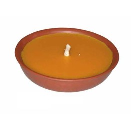 CANDELA CITRONELLA DECORATA PICCOLA