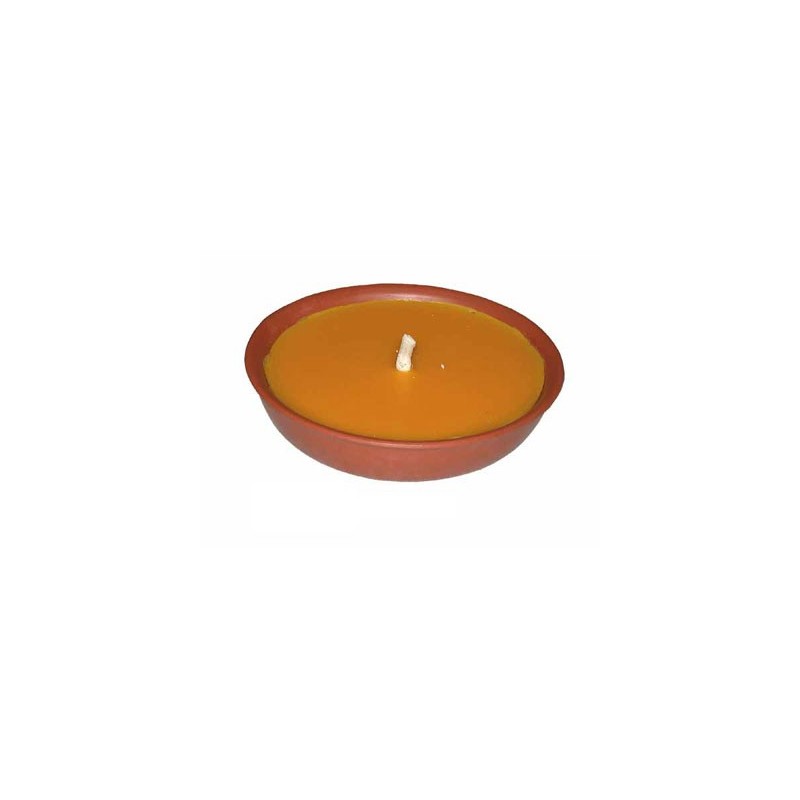 CANDELA CITRONELLA DECORATA PICCOLA
