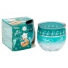 CANDELA PROFUMATA GLADE IN VASO DECORATO DAZZLING BLOSSOM