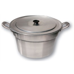 CALDAIO ALLUMUMINIO CON COPERCHIO CM 60