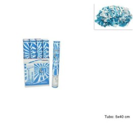 CANNONE CORIANDOLI PARTY CM 40 BIANCO AZZURRO