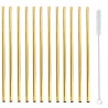 CANNUCCE COCKTAIL IN METALLO CM 21 - Pz 12 ORO