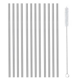 CANNUCCE COCKTAIL IN METALLO CM 21 - Pz 12 SILVER