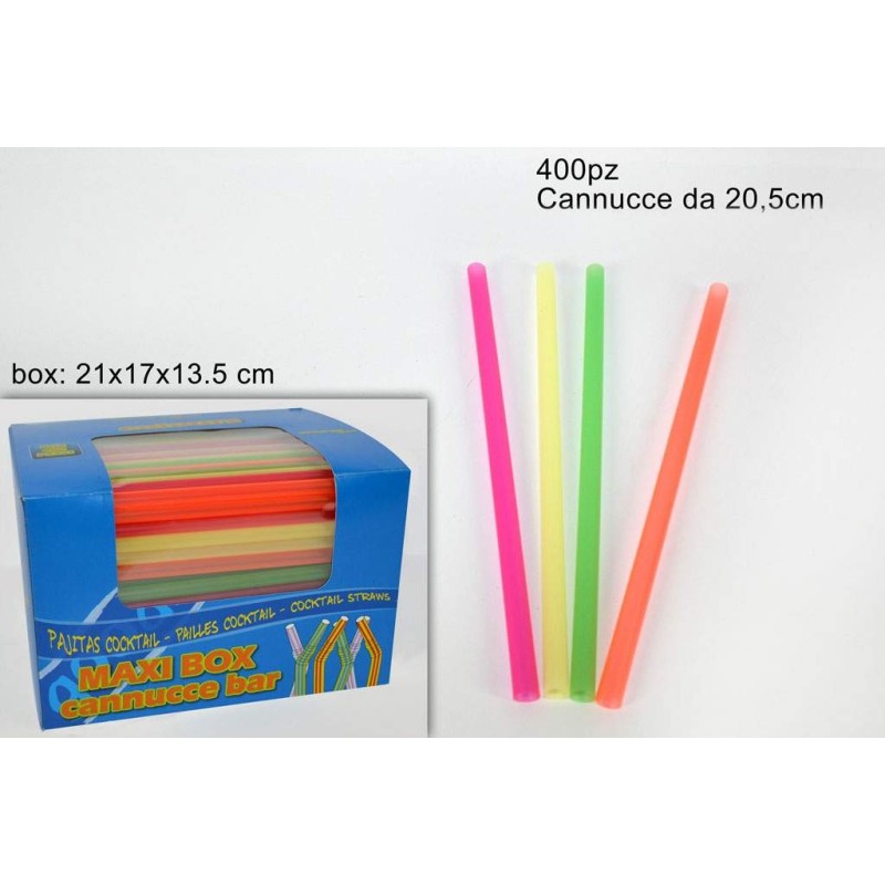 CANNUCCE COOKTAIL COLORATE 20,5 CM Pz 400