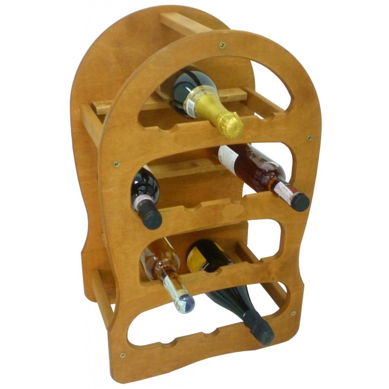CANTINETTA A BOTTE IN LEGNO 13 POSTI NOCE