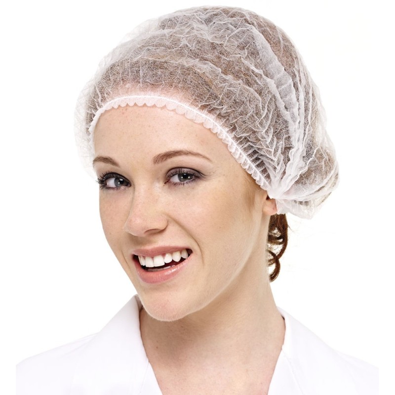 CAPPELLO POLIPROPILENE CON ELASTICO ALLA NUCA Pz 100