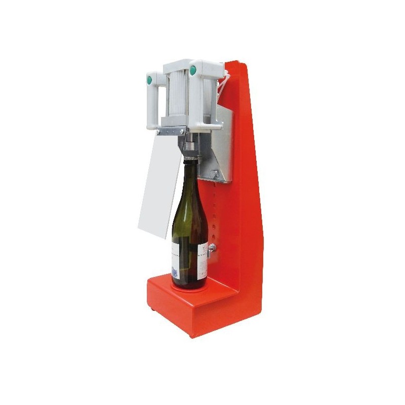 CAPSULATRICE PNEUMATICA ERCOLE PER TAPPI A CORONA Ø 26-29-31