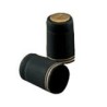 CAPSULE TERMORETRAIBILI D.33 NERE FILO ORO Pz 100