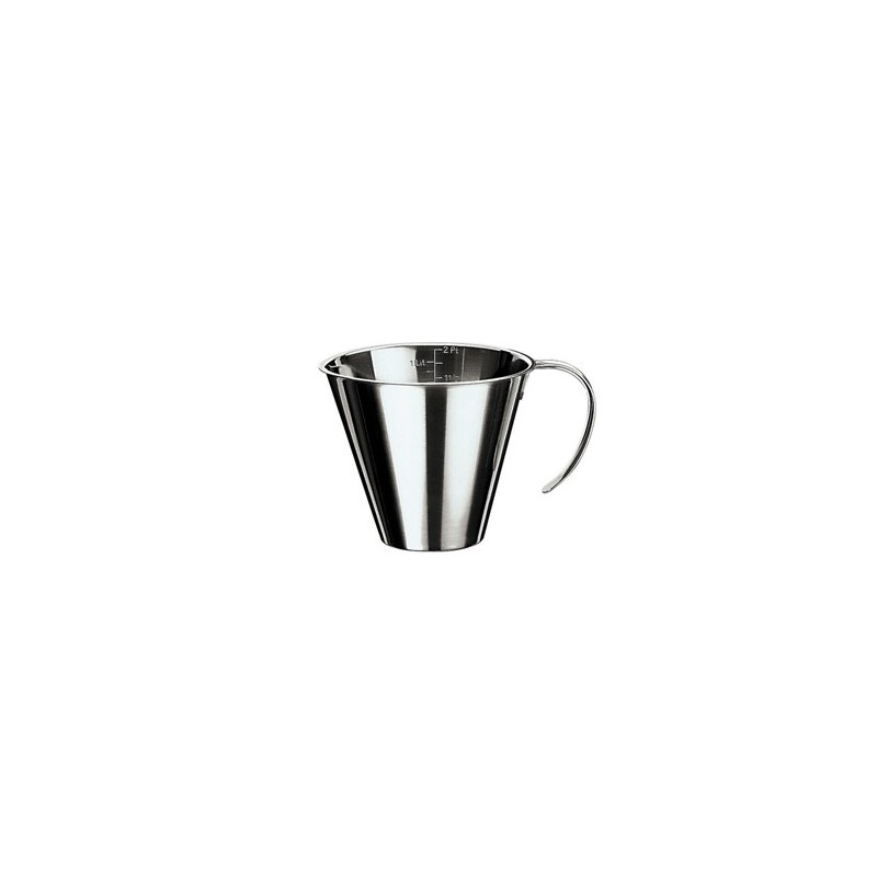 CARAFFA INOX GRADUATA Lt 1