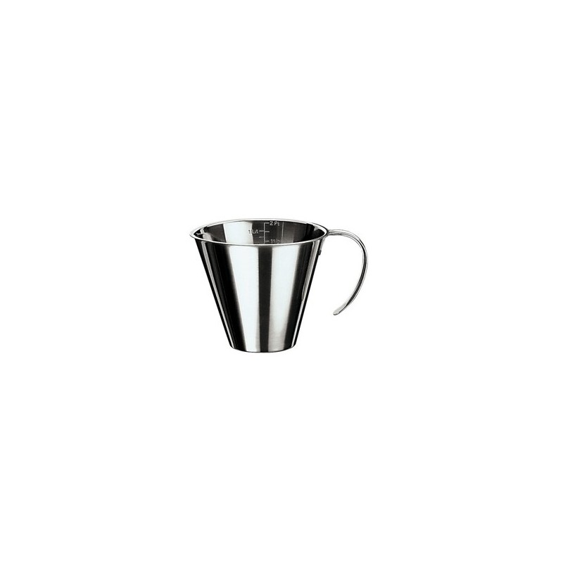 CARAFFA INOX GRADUATA Lt 2