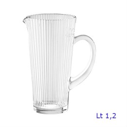 CARAFFA VETRO DIVA Lt 1,2 TRASPARENTE