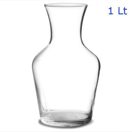 Brocca caraffa vetro da tavola 1 lt modello A Vin