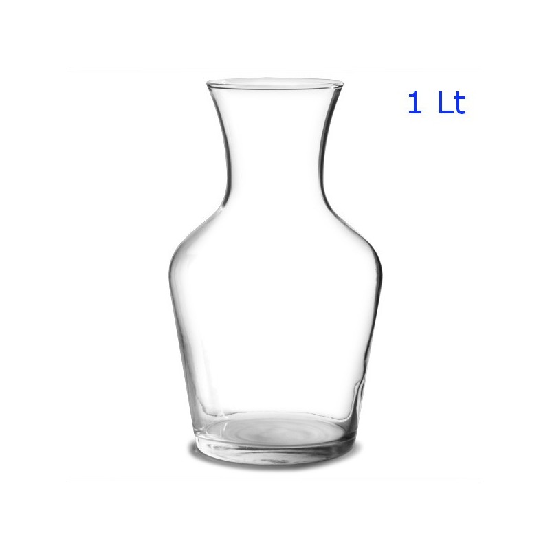 Brocca caraffa vetro da tavola 1 lt modello A Vin