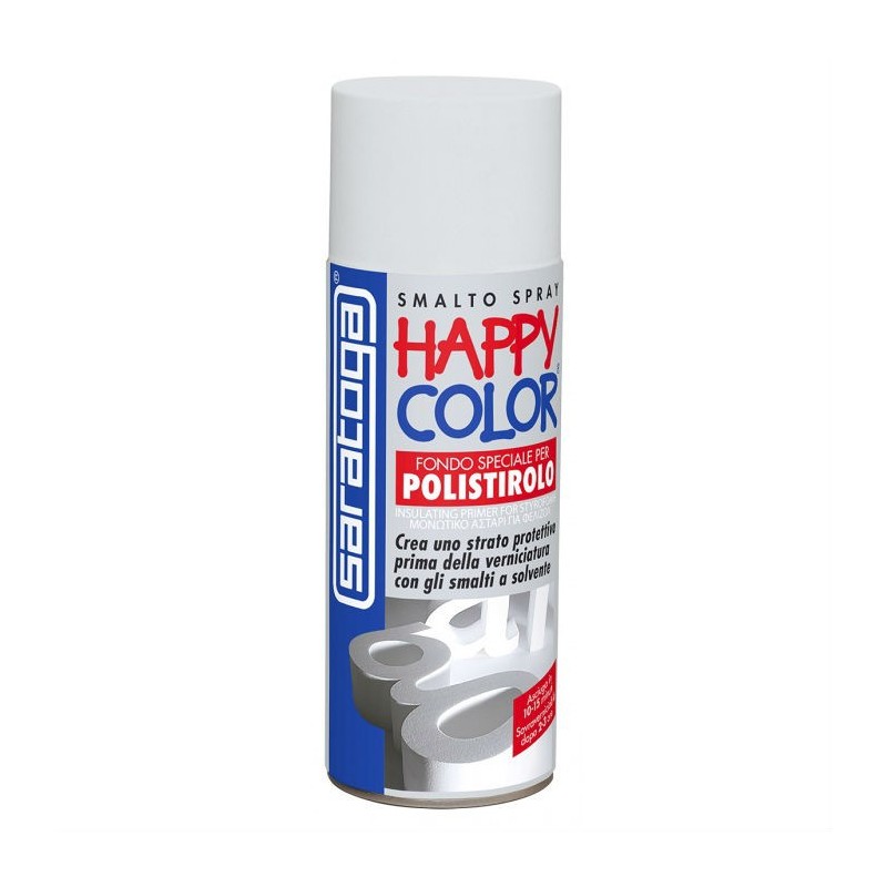 Fondo Spray per Polistirolo 400ml Happy Color | RagStore