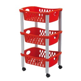 CARRELLO FRUTTA 3 PIANI OTELLO
