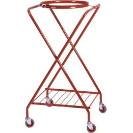 CARRELLO IN METALLO PORTA SACCO GRANDE