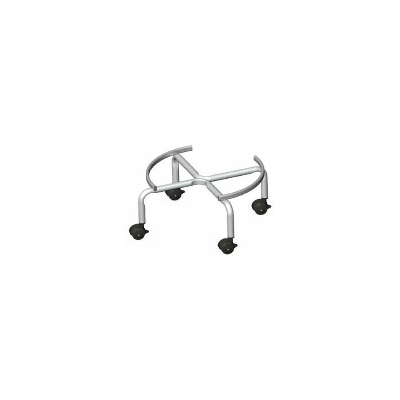 CARRELLO PER BIDONE BASSO