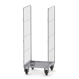 CARRELLO PER CARTONI ROLL CONTAINER A 2 SPONDE