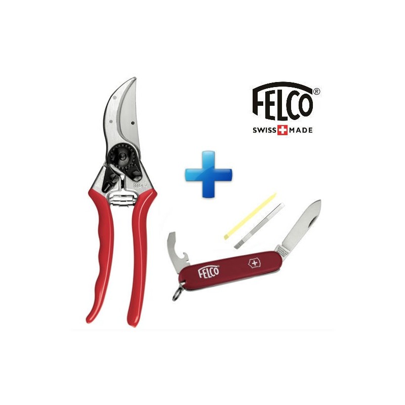 FORBICI POTATURA CLASSIC 2 + COLTELLO SVIZZERO FELCO