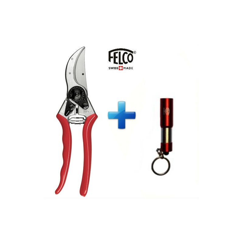 FORBICI POTATURA CLASSIC 2 + LAMPADA LED FELCO