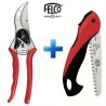 FORBICI POTATURA CLASSIC 2 + SEGHETTO PIEGHEVOLE 600 FELCO