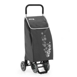 CARRELLO SPESA TWIN 4 RUOTE GIMI - GRIGIO
