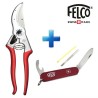 FORBICI POTATURA CLASSIC 4 + COLTELLO SVIZZERO FELCO