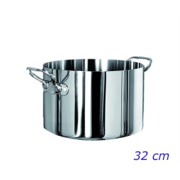 Casseruola alta AluInox 1907 Pentole Agnelli 32 cm per induzione