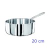 Casseruola Bassa Aluinox 1907 1 Manico cm 20 | RagStore