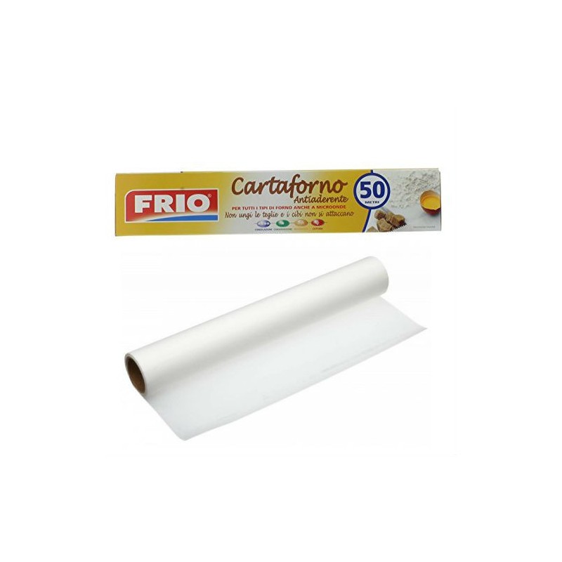 CARTA FORNO PER ALIMENTI PROFESSIONALE FRIO H 33 CM - MT 50