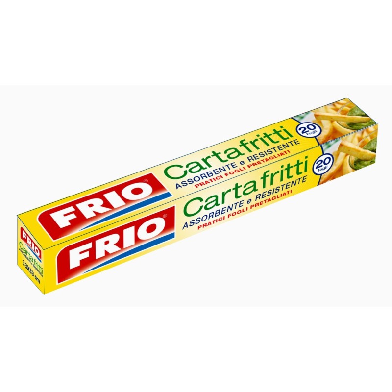 CARTA FRITTI PRETAGLIATA FRIO CM 33x33 Pz 20 FOGLI