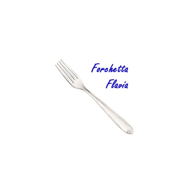Forchette Tavola Flavia Pintinox 12 Pz - Posate Inox | Ragstore
