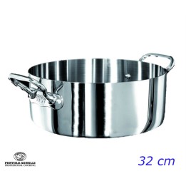 Casseruola Bassa Aluinox 1907 cm 32 - Pentole Agnelli | RagStore
