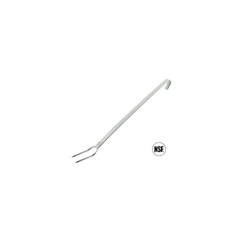FORCHETTONE A 2 DENTI UNIPEZZO INOX CM 50