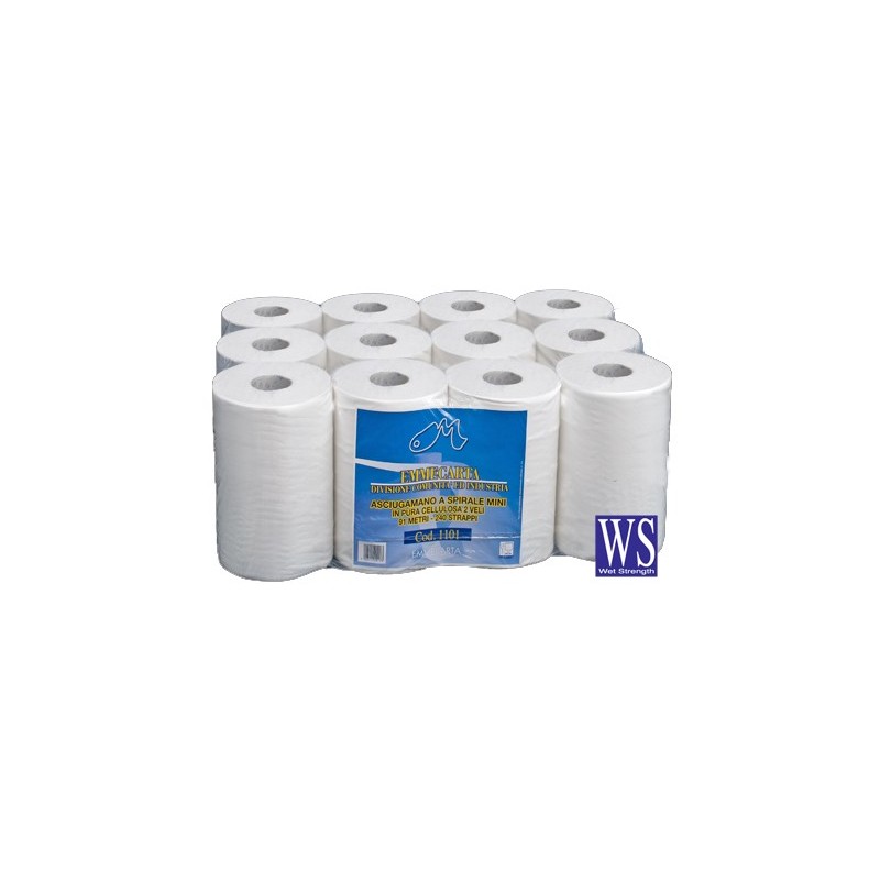 CARTA MANI SPIRALE 91 Mt 12 ROTOLI