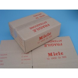 SCATOLA CARTONE MIELE 12 POSTI GR 1000