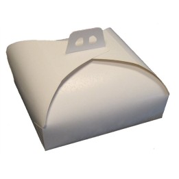 CARTONE PORTA TORTA BIANCO CM  50