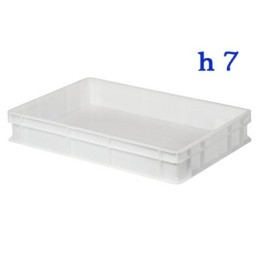 Cassa Chiusa 60x40x7 cm - Contenitore Alimentare Impilabile