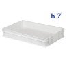 Cassa Chiusa 60x40x7 cm - Contenitore Alimentare Impilabile