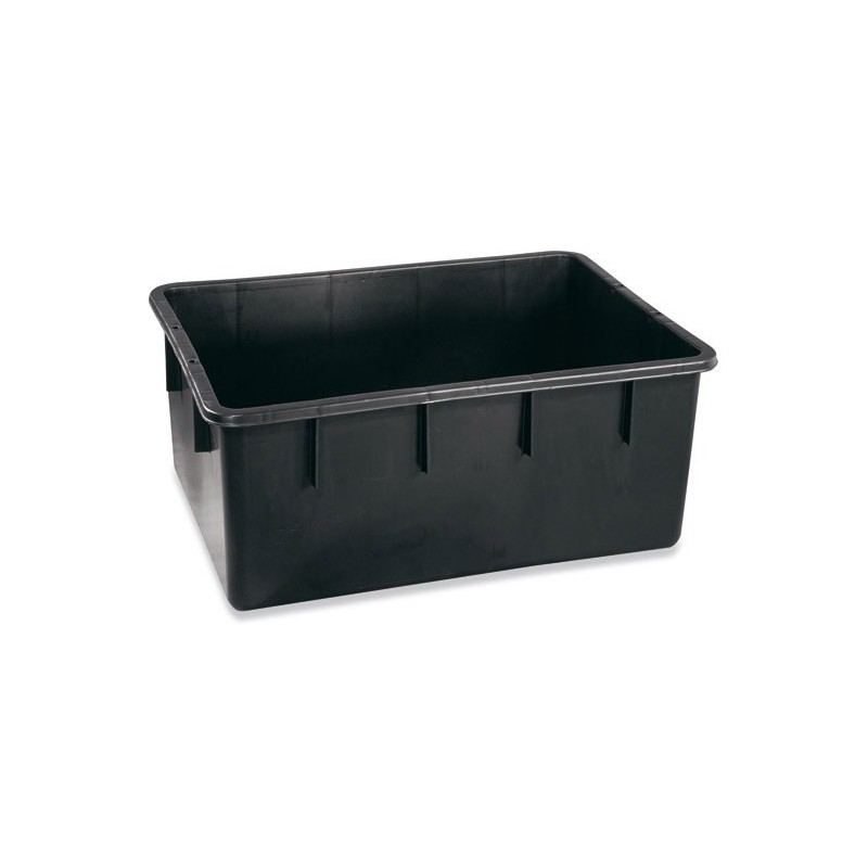 CASSA CHIUSA RETTANGOLARE Lt 180 NERO