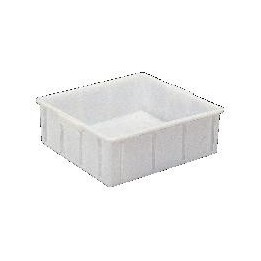 CASSA CHIUSA RETT. SOVRAPPONIBILE CM 48x41x14 Lt 20 BIANCA