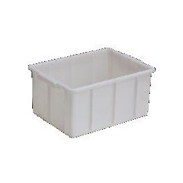 CASSA CHIUSA RETT. SOVRAPPONIBILE CM 72x44x33 Lt 80 BIANCA